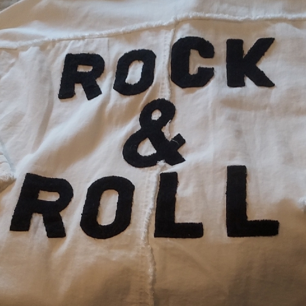Women's White Jean Jacket